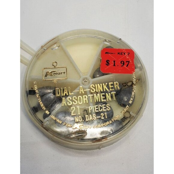 Vintage K-Mart Dial-A-Sinker Assortment Twist Lock - Picture 3 of 4